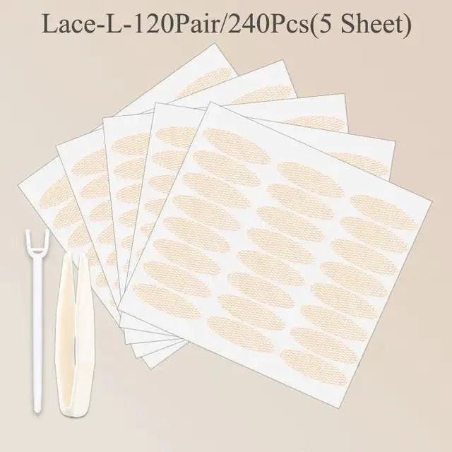 Invisible Double Fold Eyelid Tape For Enhanced Eyes