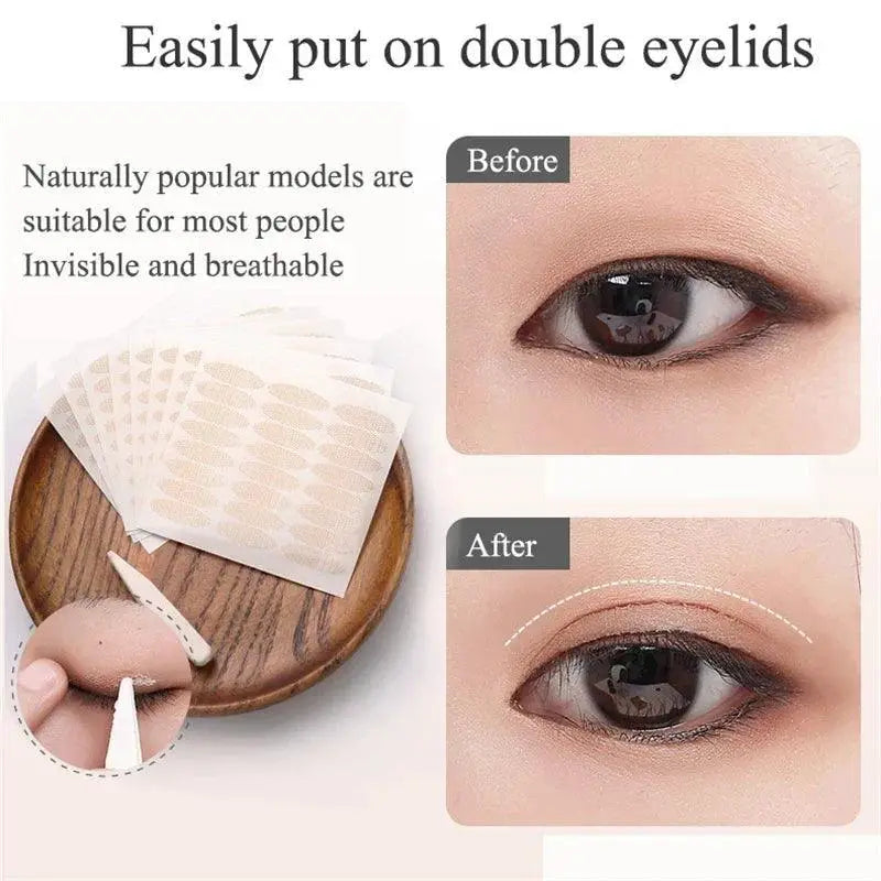Invisible Double Fold Eyelid Tape For Enhanced Eyes