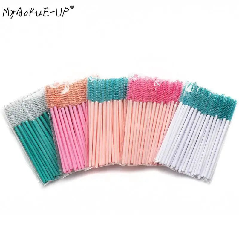 Disposable Mascara Wands Pack Of 50 For Flawless Lashes