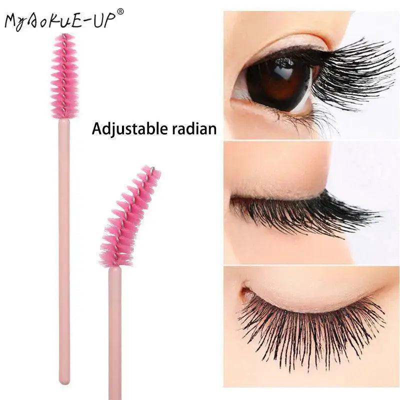 Disposable Mascara Wands Pack Of 50 For Flawless Lashes