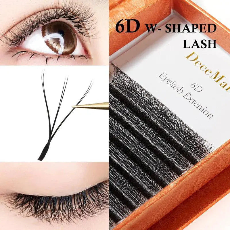 DeceMars 6D - W Eyelash Extension For Glamorous Look