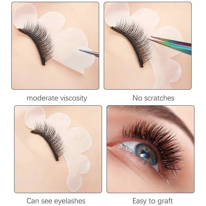 Enhanced Cloud Gel Eye Pads for Eyelash Extensions