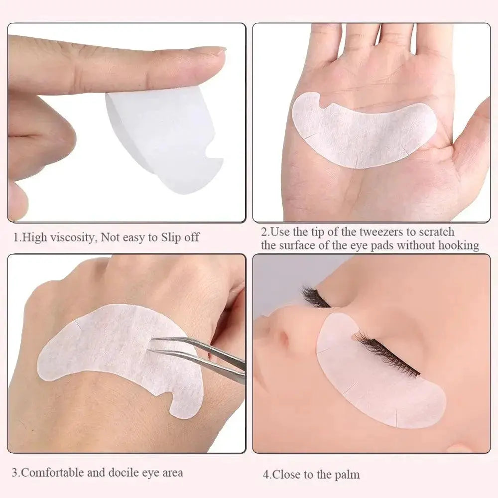 Professional Eyelash Extension Gel Pads Lint Free Patches