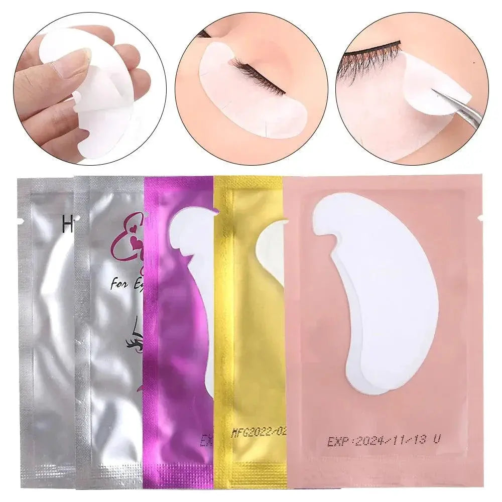 Professional Eyelash Extension Gel Pads Lint Free Patches