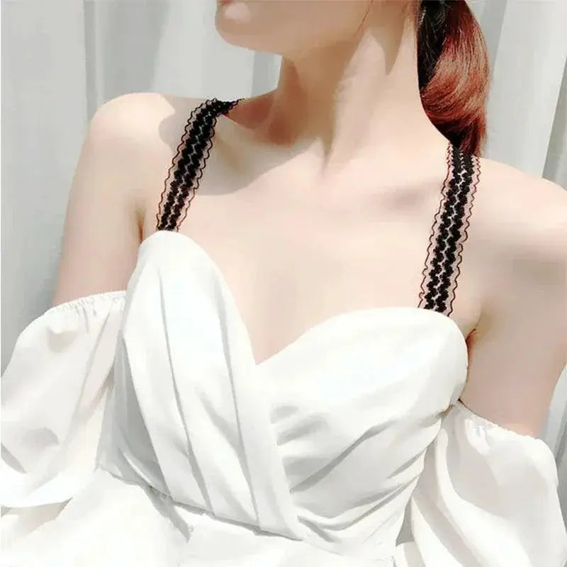 Enhanced Lace Bra Strap Adjustable Comfort and Elegance