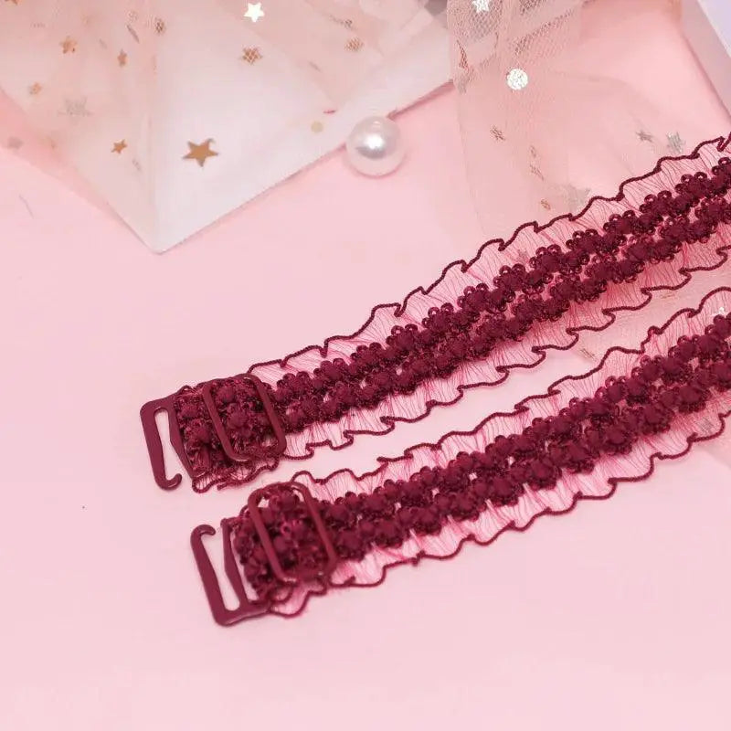 Enhanced Lace Bra Strap Adjustable Comfort and Elegance