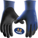Enhanced Safety Grip Work Gloves for Protection and Flexibility