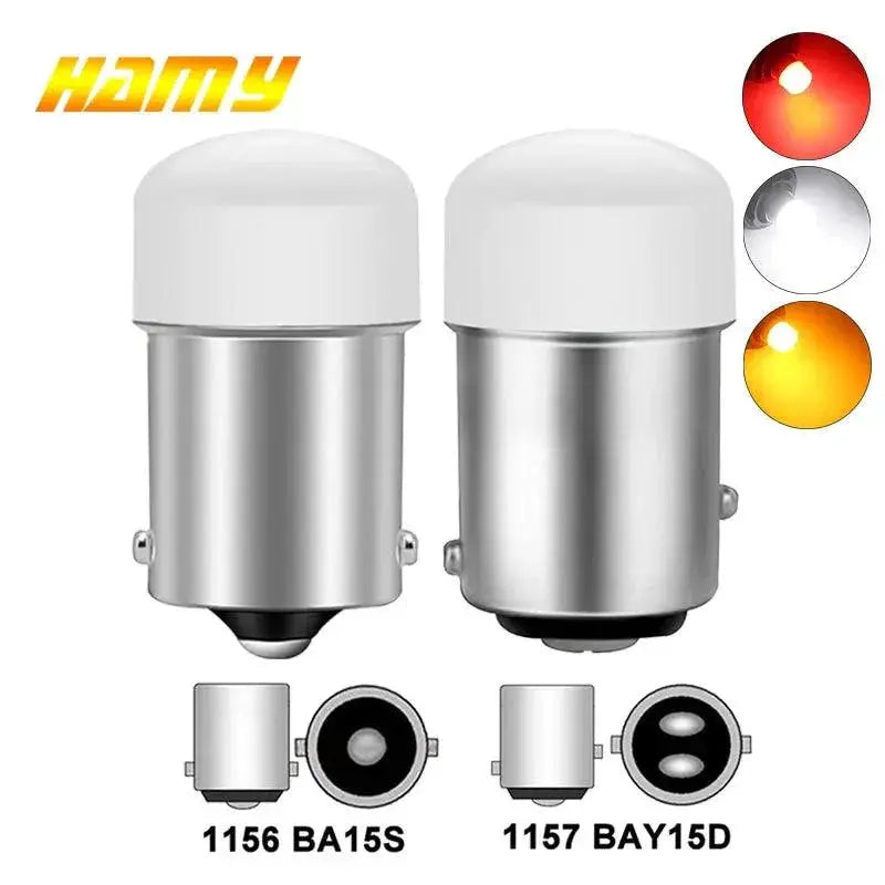 White LED Turn Signal Bulb 300 Lumen Car Lighting Upgrade