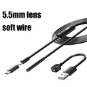 ENWOR Endoscope Camera: Waterproof Lens, Adjustable LEDs