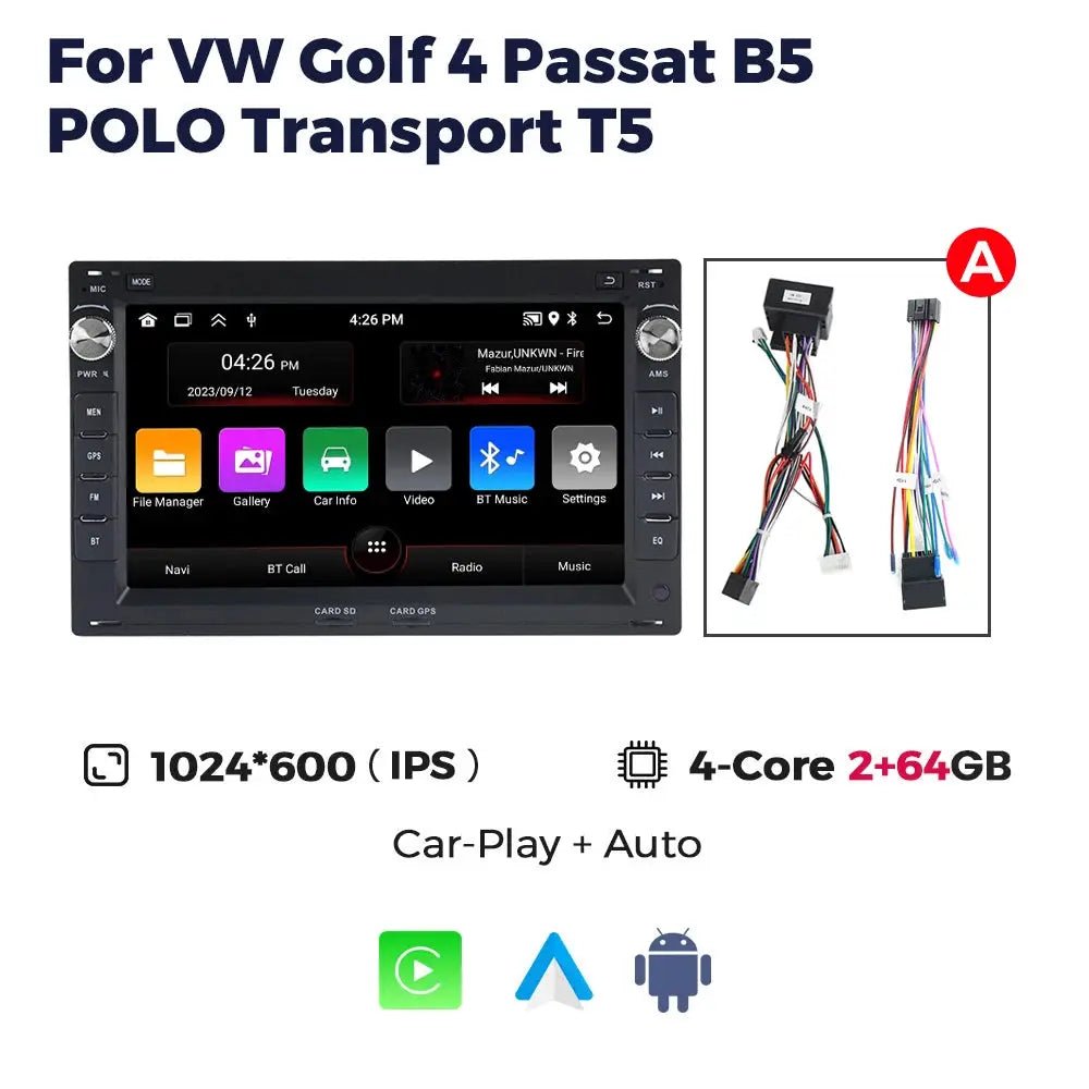 er CarPlay Stereo for VW Vehicles