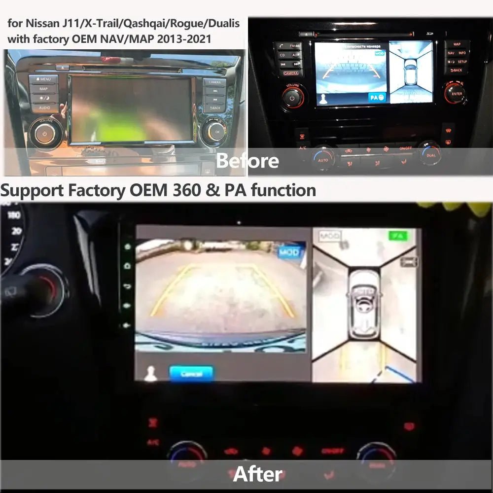 er GPS System for Nissan Qashqai