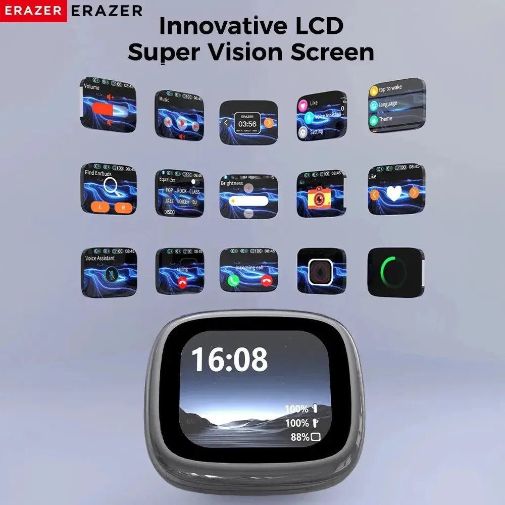 Erazer XF28 AI Translator Ear Clips 75 Languages Ultra