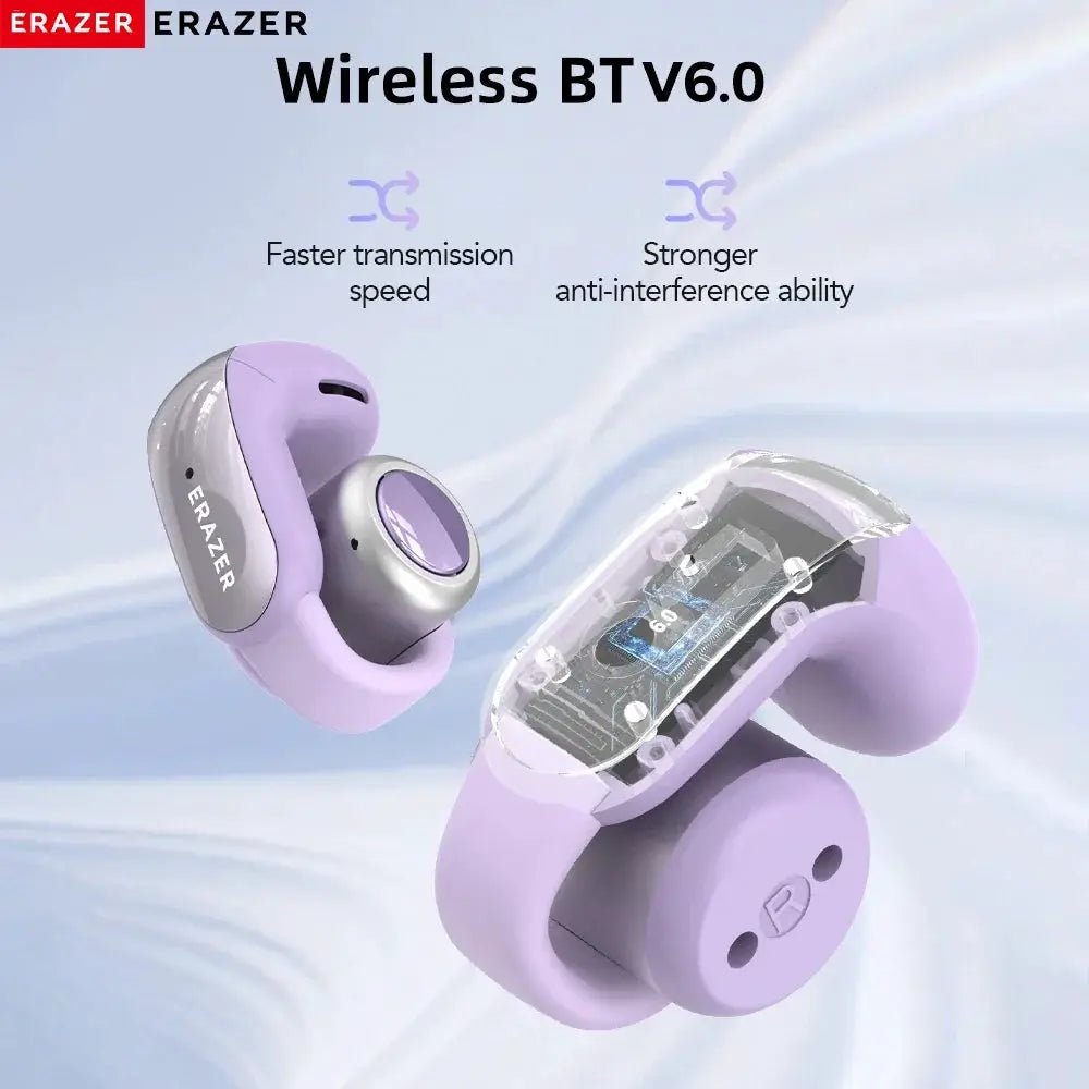 Erazer XF28 AI Translator Ear Clips 75 Languages Ultra