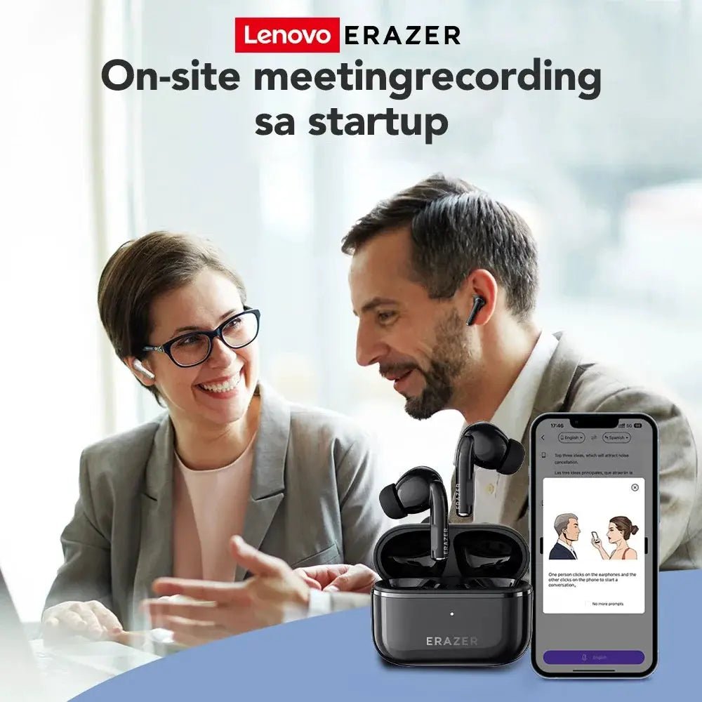 Erazer XT89 Pro AI Translator Earbuds Real Time Langs