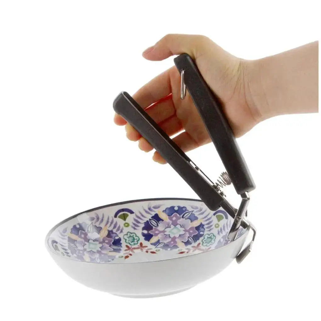 Ergonomic Anti Scald Bowl Gripper For Camping Cooking