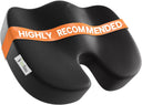 Ergonomic Memory Foam Office Chair Cushion For Hemorrhoid Relief Seat Pad