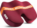 Ergonomic Memory Foam Office Chair Cushion For Hemorrhoid Relief Seat Pad