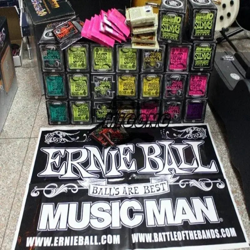 Ernie Ball Cobalt Slinky Guitar Strings Nickel Wound