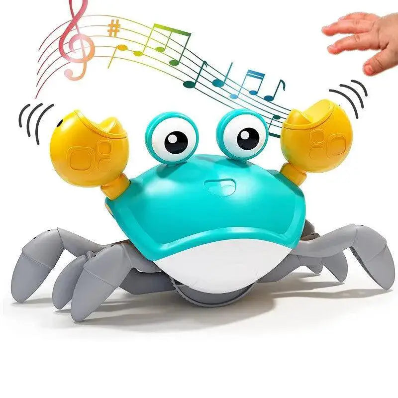Escape Crab Electronic Pet With Auto Sensing Music Light Fun