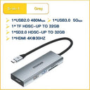 Essager 11-in-1 USB Hub HDMI-Compatible Docking Station Adapter