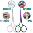 Essential Beauty Grooming Kit Eyebrow Eyelash Scissors Set