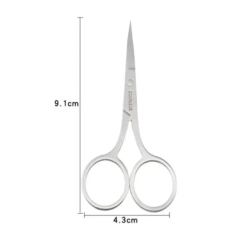 Essential Beauty Grooming Kit Eyebrow Eyelash Scissors Set