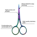 Essential Beauty Grooming Kit Eyebrow Eyelash Scissors Set