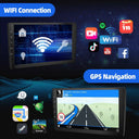 Essgoo AR9001 2 Din Car Stereo - CarPlay