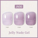Ethereal Pink & White Jelly Nail Gel for Long-lasting Beauty
