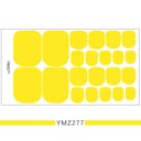 European Style Waterproof Toenail Stickers for Manicure