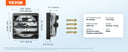 VEVOR Shutter Exhaust Fan 12 Inch with Humidity Controller