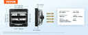 VEVOR Shutter Exhaust Fan 12 Inch with Humidity Controller