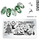 Easy Nail Art Plates for Home Manicures