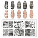 Easy Nail Art Plates for Home Manicures