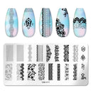 Easy Nail Art Plates for Home Manicures
