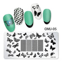 Easy Nail Art Plates for Home Manicures
