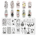 Easy Nail Art Plates for Home Manicures
