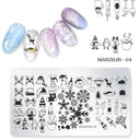 Easy Nail Art Plates for Home Manicures