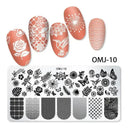 Easy Nail Art Plates for Home Manicures