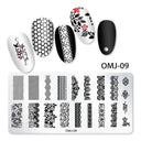 Easy Nail Art Plates for Home Manicures