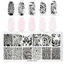 Easy Nail Art Plates for Home Manicures