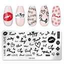 Easy Nail Art Plates for Home Manicures
