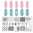 Easy Nail Art Plates for Home Manicures