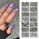 Easy Nail Art Plates for Home Manicures
