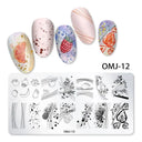 Easy Nail Art Plates for Home Manicures