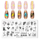 Easy Nail Art Plates for Home Manicures