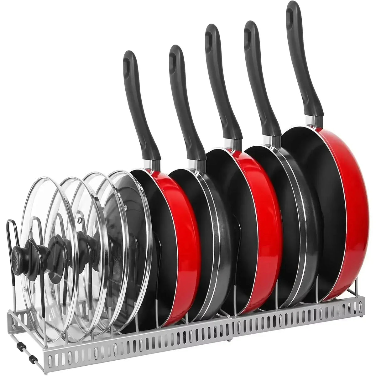 Space-Saving Pots And Pans Cabinet Rack — product view 1