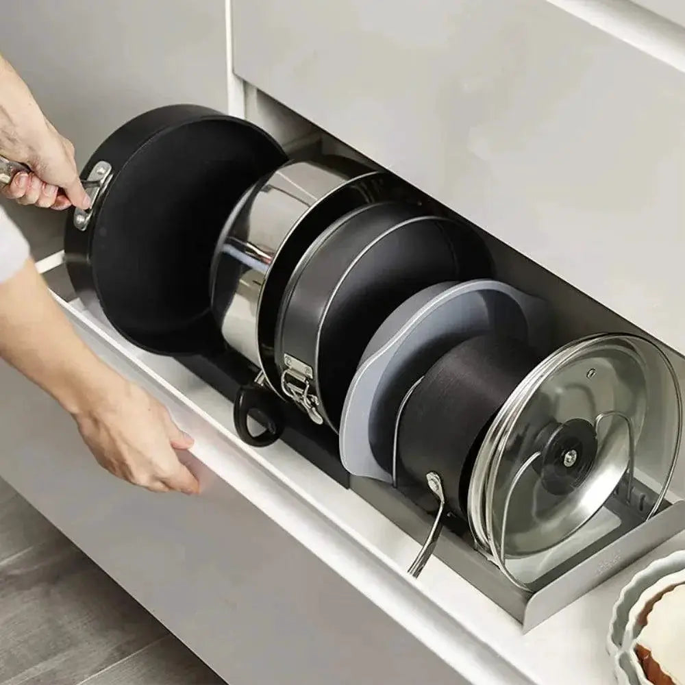Expandable Stainless Steel Kitchen Organizer Rack Storage