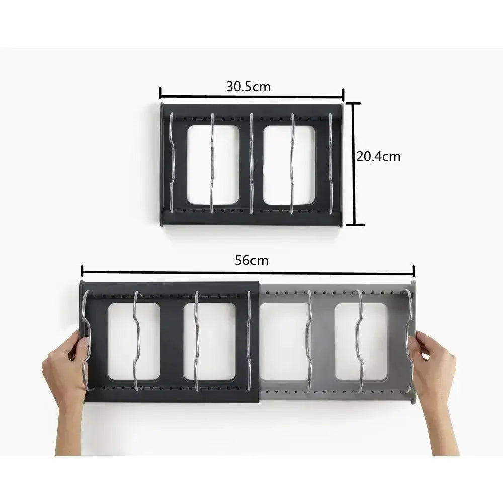 Expandable Stainless Steel Kitchen Organizer Rack Storage