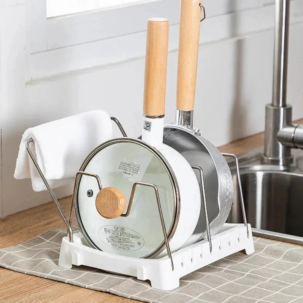 Expandable Stainless Steel Kitchen Organizer Rack Storage